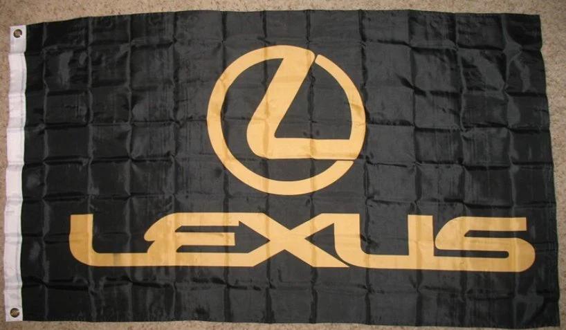 Lexus Traditional Flag 3X5 Ft Polyester Banner USA 90x150cm by flagsjustdoit