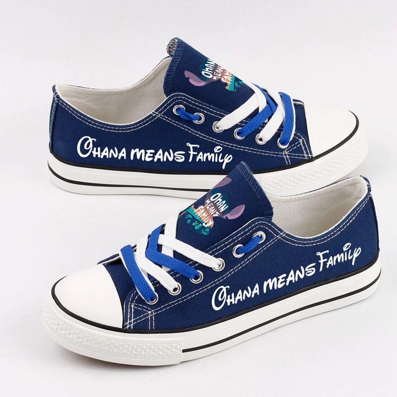 Lilo & Stitch Low Top Canvas Sport Sneakers Shoes For Men Women Fans by Crocs