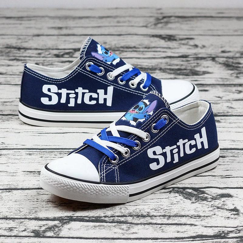 Lilo & Stitch Low Top Canvas Sport Sneakers Shoes For Men Women Fans by Crocs