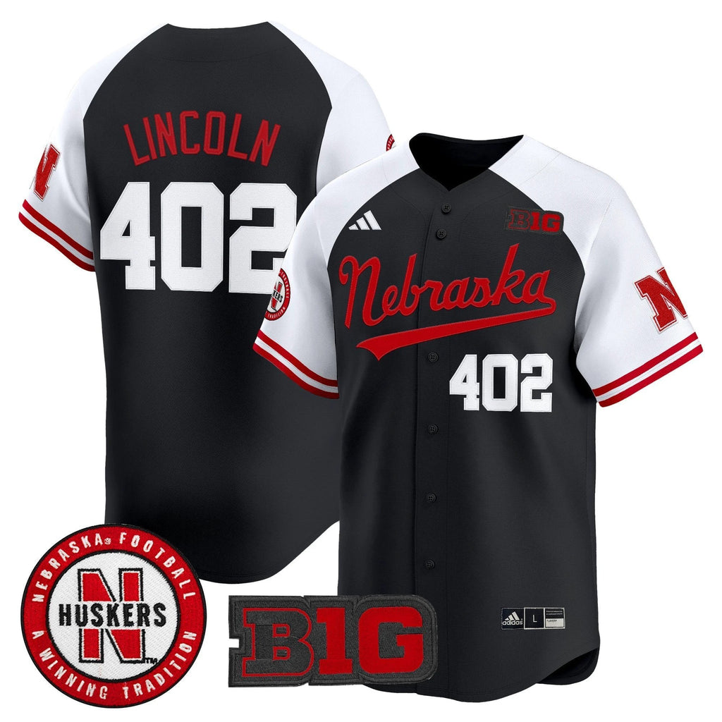 Lincoln Jersey #402 Nebraska Cornhuskers 2025 Vapor Baseball Alternate by My Store