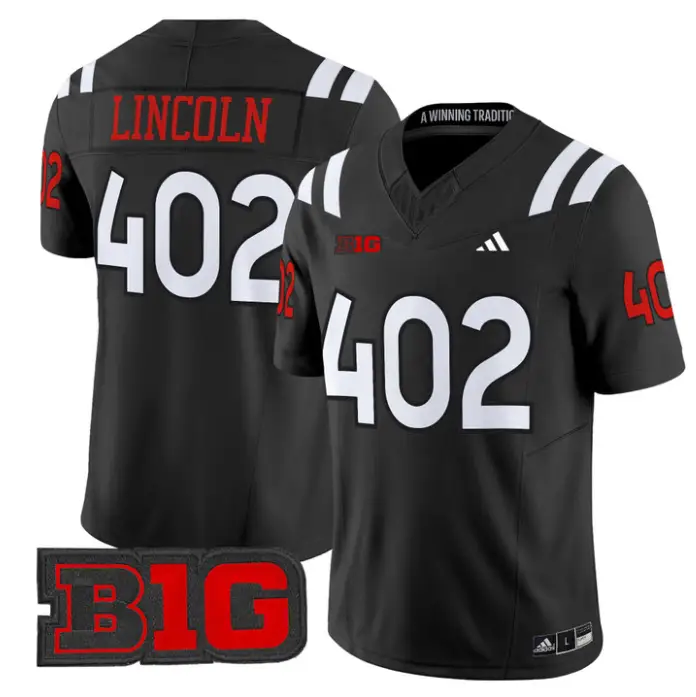 Lincoln Jersey #402 Nebraska Cornhuskers 2026 Vapor Limited Stitched by My Store NCAA Football Jerseys