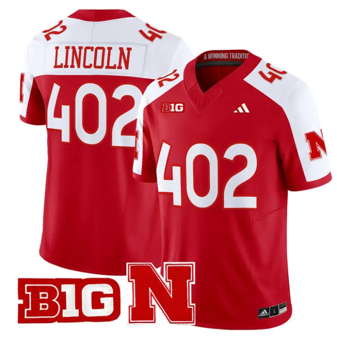 Lincoln Jersey #402 Nebraska Cornhuskers 2026 Vapor Limited Stitched by My Store NCAA Football Jerseys