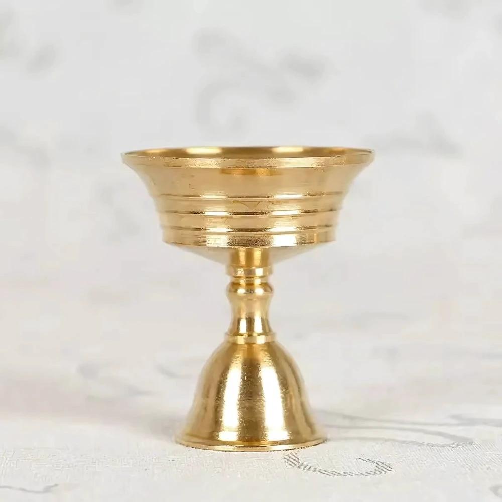 Vintage Copper Cup Candle Holder by Casa & Beyond