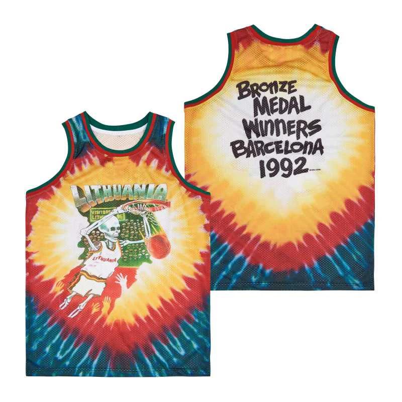 Lithuania Movie Basketball Jersey by My store basketball