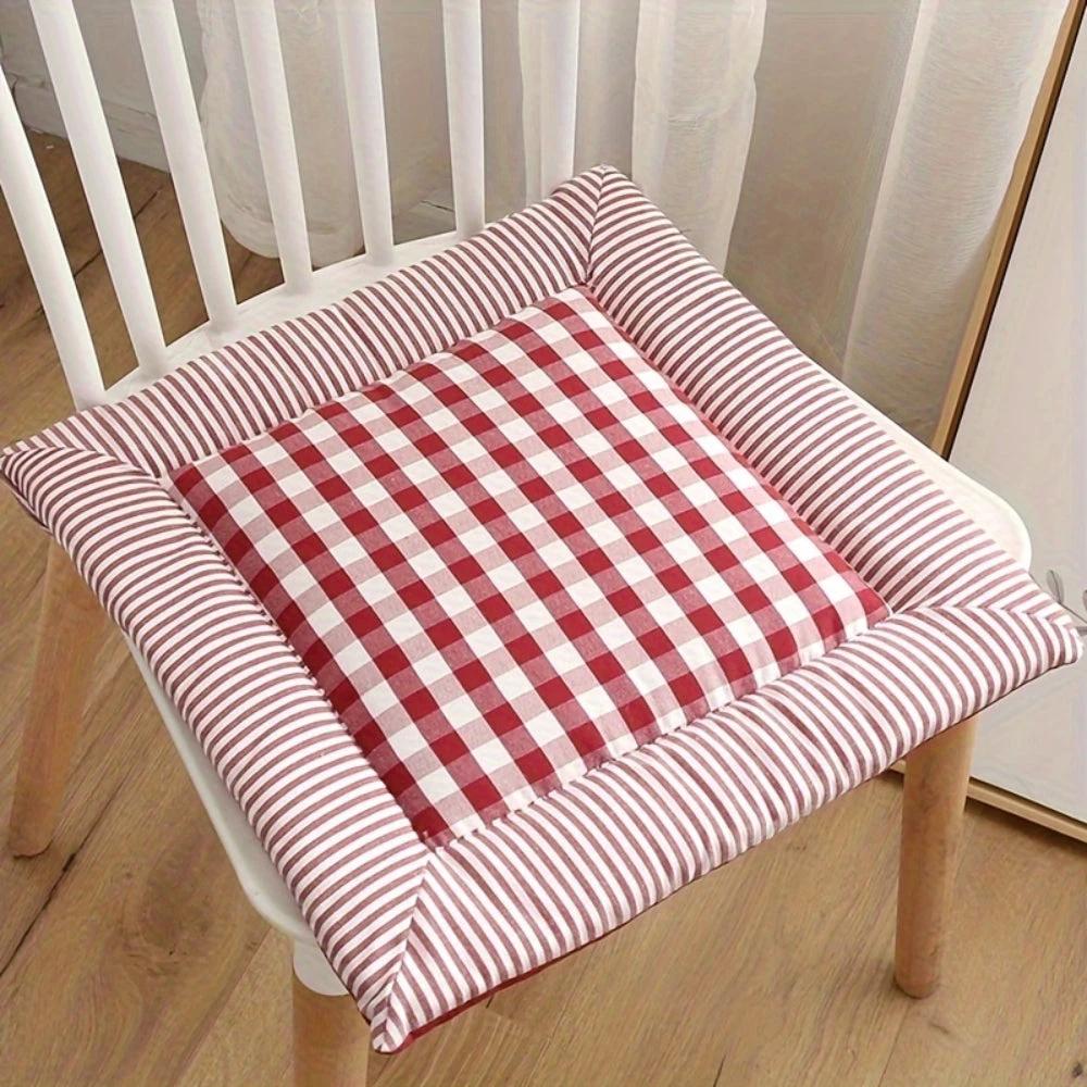 Liven Cotton Seat Pad Dining Chair Cushion by Casa & Beyond