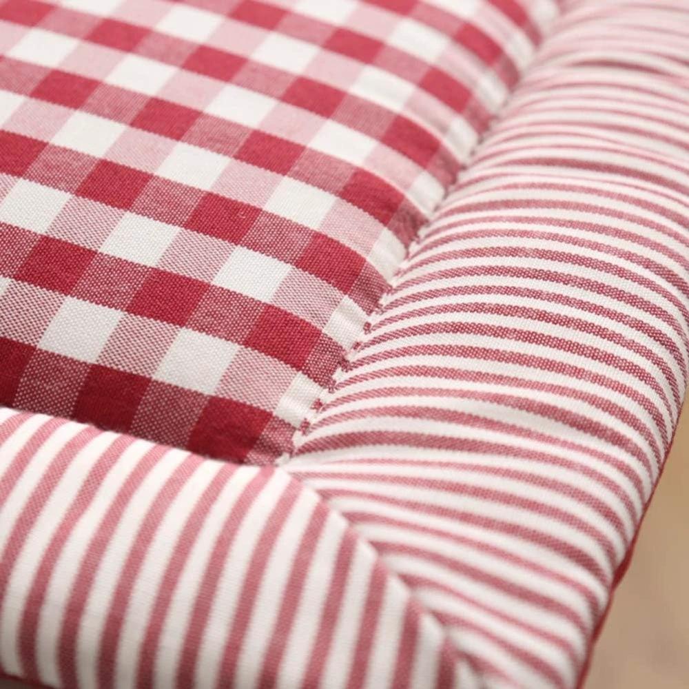 Liven Cotton Seat Pad Dining Chair Cushion by Casa & Beyond