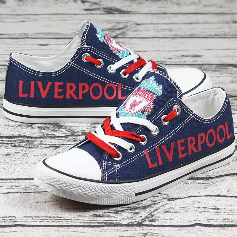 Liverpool Low Top Canvas Sport Sneakers Shoes For Men Women Fans by Crocs