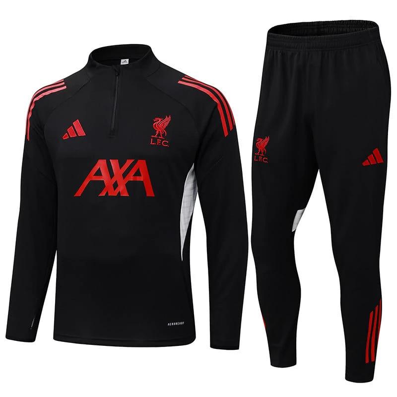 Liverpool 2025-26 Soccer Training Set – Black Red Energy by Soccer Jersey