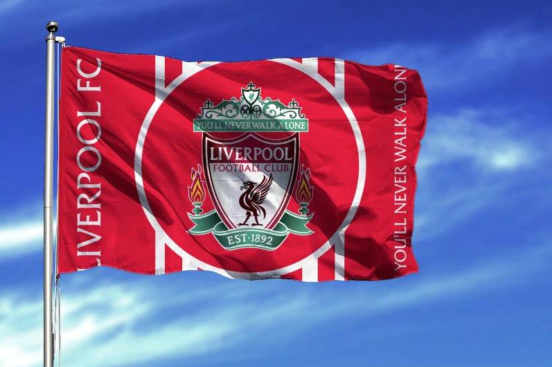 Liverpool You'll Never Walk Alone Flag 3x5ft Style 5 by flagsjustdoit