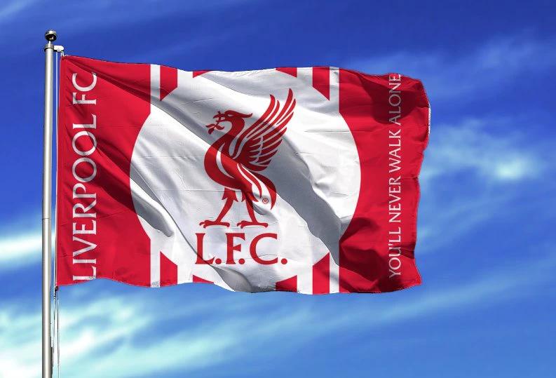Liverpool You'll Never Walk Alone Flag 3x5ft Style 6 by flagsjustdoit