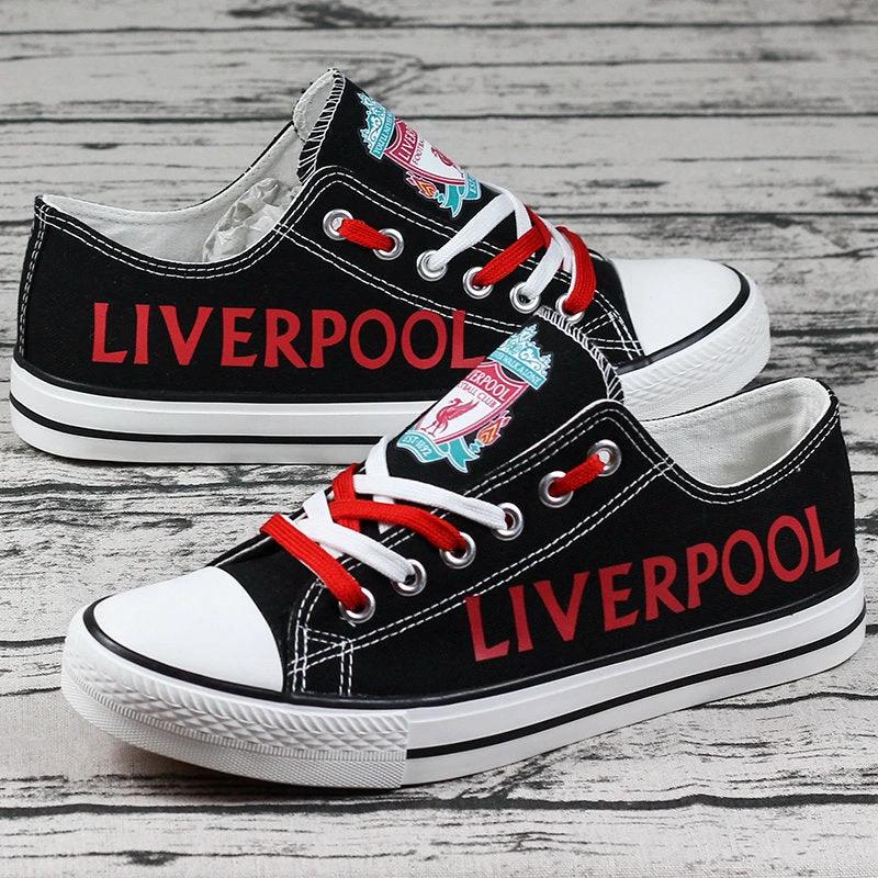 Liverpool Low Top Canvas Sport Sneakers Shoes For Men Women Fans by Crocs