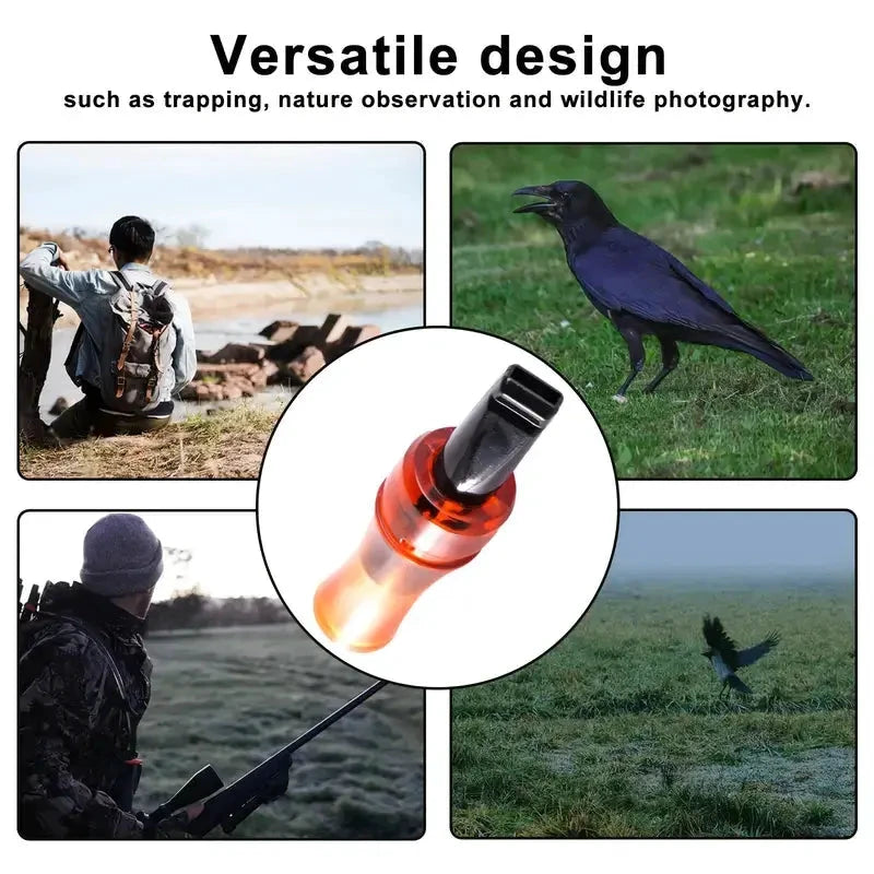 Crow Decoy Whistle for Hunting, Nature & Training – Realistic Sound from the Pocket by BowLift