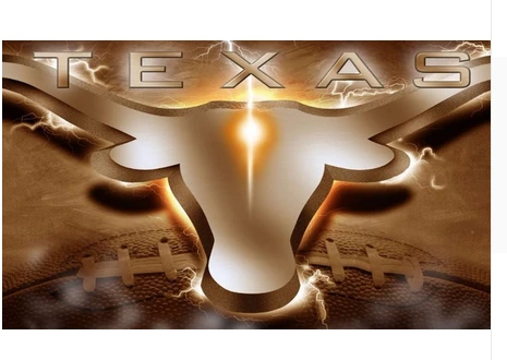 Texas Longhorn Flag Texas NCAA University of Texas banner, 3x5FT 90*150CM 100% polyster by flagsshop