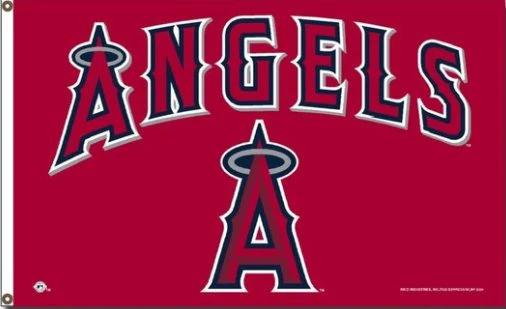 Los Angeles Angels Anaheim Rico Flag 3X5Ft Banner USA Polyester with Brass Grommets by flagsjustdoit