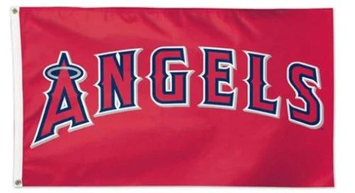 Los Angeles Angels Sport Flag 3X5Ft Banner USA Polyester with Brass Grommets by flagsjustdoit