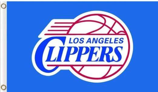 Los Angeles Clippers Flag 3X5Ft Polyester Banner USA Digital Print by flagsjustdoit