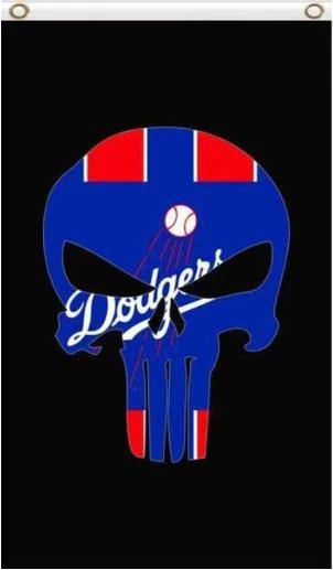 Los Angeles Dodgers Baseball Cub Flag 3X5 Banner USA Polyester with Brass Grommets by flagsjustdoit