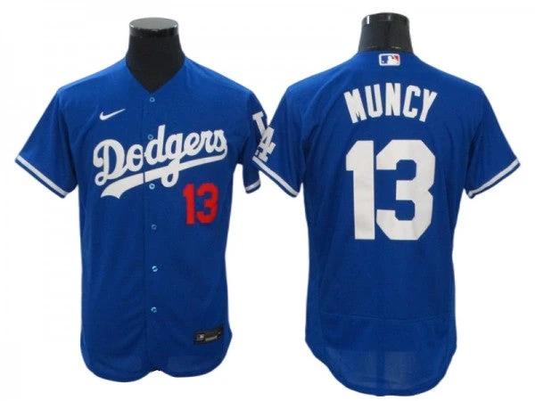 Los Angeles Dodgers #13 Max Muncy Royal Alternate Flex Base Jersey by My Store