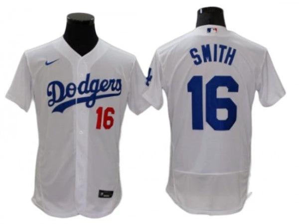 Los Angeles Dodgers #16 Will Smith Royal City Connect Flex Base Jersey by My Store