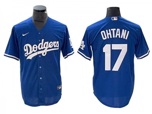 Los Angeles Dodgers #17 Shohei Ohtani Royal Cool Base Jersey by My Store