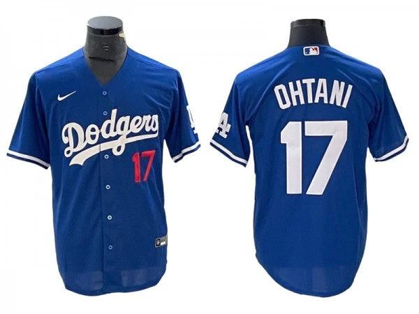Los Angeles Dodgers #17 Shohei Ohtani Royal Limited Jersey by My Store