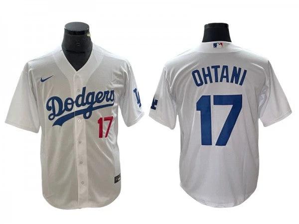 Los Angeles Dodgers #17 Shohei Ohtani White Limited Jersey by My Store