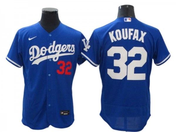 Los Angeles Dodgers #32 Sandy Koufax Royal Alternate Flex Base Jersey by My Store