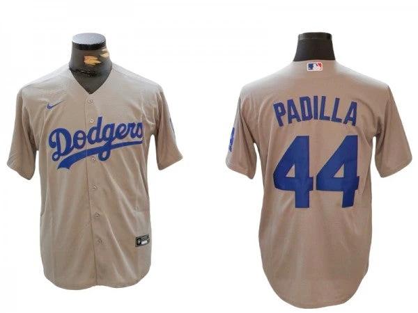 Los Angeles Dodgers #44 Vicente Padilla Gray Alternate Jersey by My Store