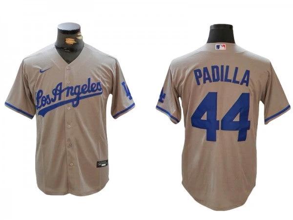 Los Angeles Dodgers #44 Vicente Padilla Gray Road Jersey by My Store