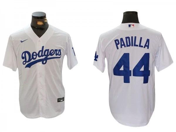 Los Angeles Dodgers #44 Vicente Padilla White Home Jersey by My Store