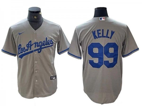 Los Angeles Dodgers #99 Joe Kelly Gray Cool Base Jersey by My Store