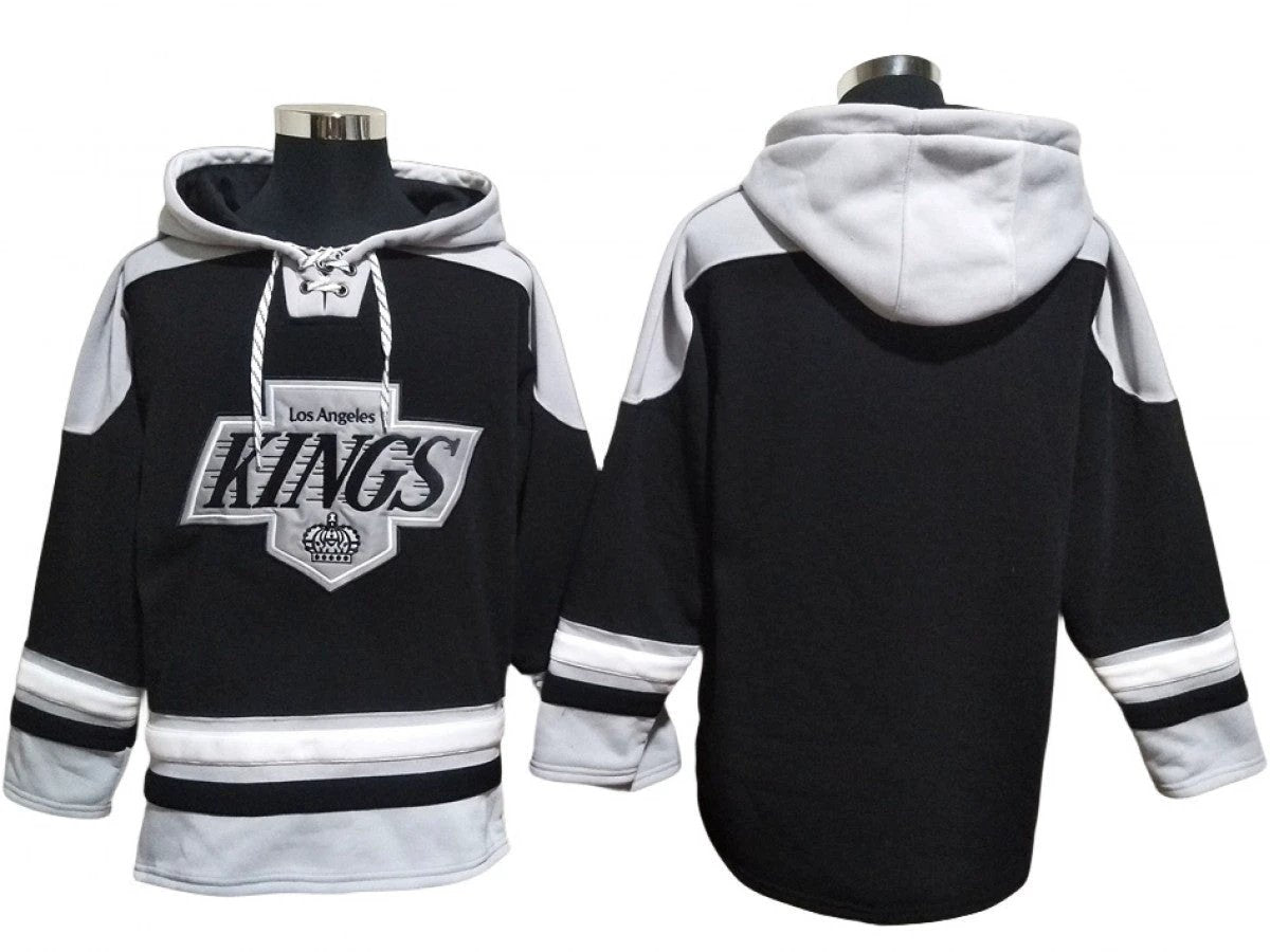 Los Angeles Kings Black Pullover Hoodie by Hoodie Pullover