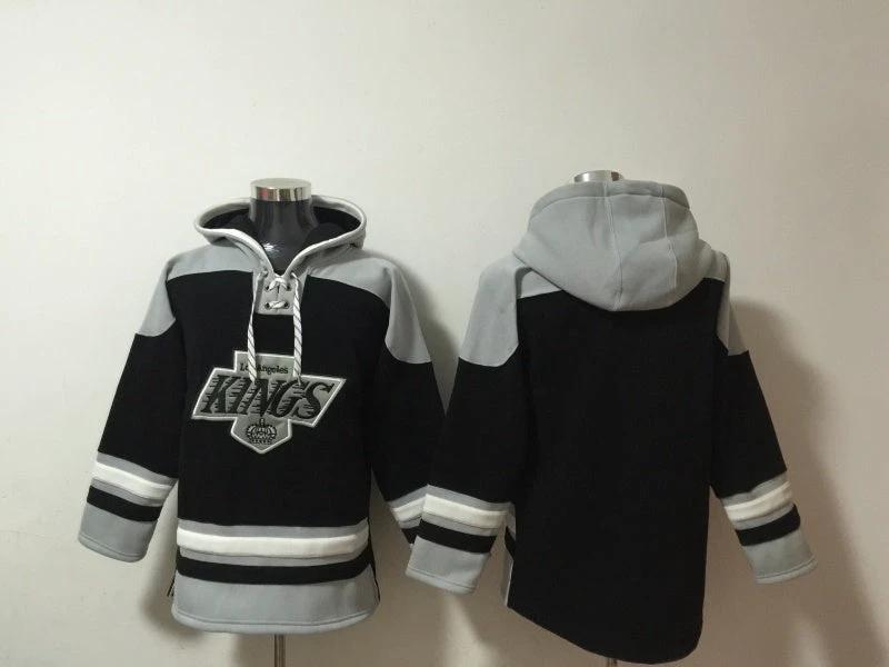Los Angeles Kings Blank Pullover Hoodie Black by Hoodie Pullover