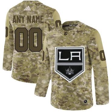 Los Angeles Kings Camo Customized Jersey by Hockey David