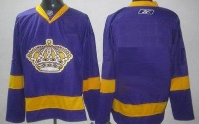 Los Angeles Kings Customized Purple Jersey by Hockey David
