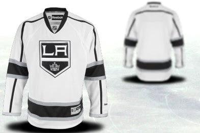 Los Angeles Kings Customized White Third Jersey by Hockey David