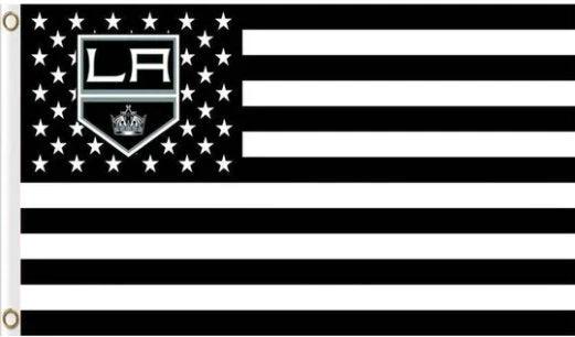 Los Angeles Kings Flag 3X5Ft Polyester Digital Print Banner USA by flagsjustdoit