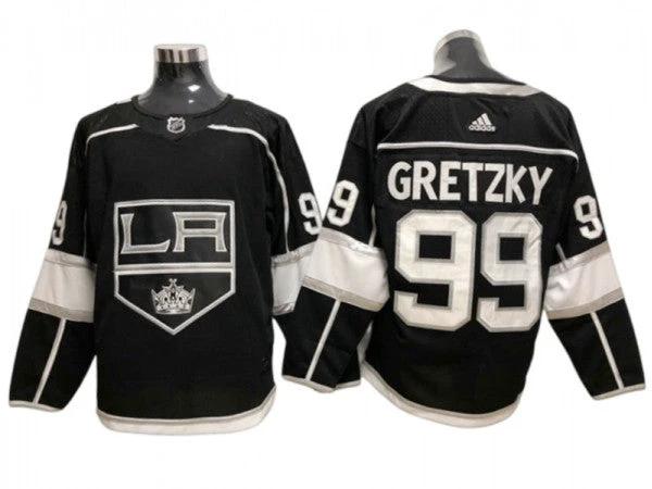 Los Angeles Kings #99 Wayne Gretzky Black Home Jersey by Hockey David