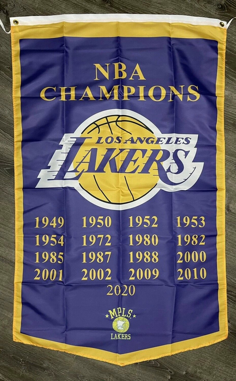 Los Angeles Lakers Championship Flag 3x5 ft Basketball Sport Banner Man-Cave by flagsjustdoit