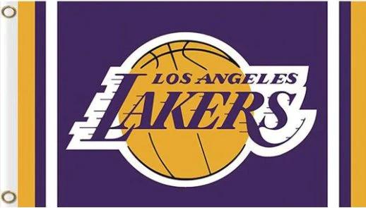 Los Angeles Lakers Club Sport US Flag 3X5Ft Polyester Banner USA Digital Print by flagsjustdoit