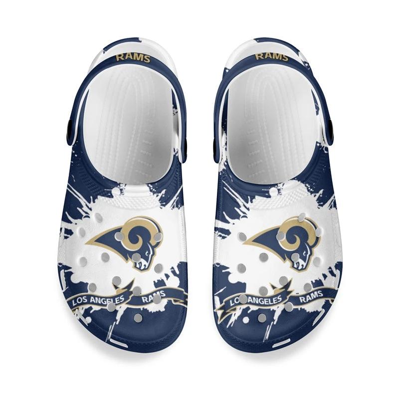 Los Angeles Rams Crocs Unisex Clogs Clog Shoes by Crocs