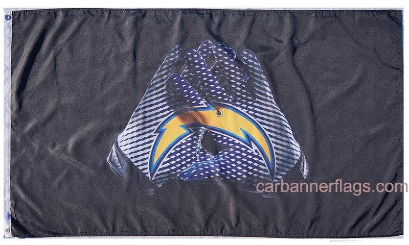 Los Angeles Chargers Flag-3x5FT NFL San Diego Chargers Banner-100% polyester-super bowl by flagsshop