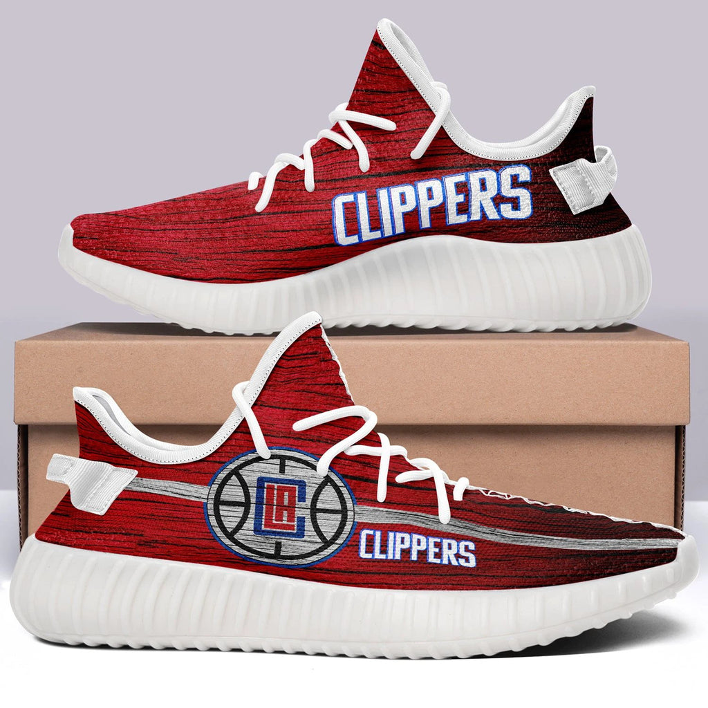 Los Angeles Clippers V6 NBA 350v Yeezy Sneakers For Men Women Fans by Crocs