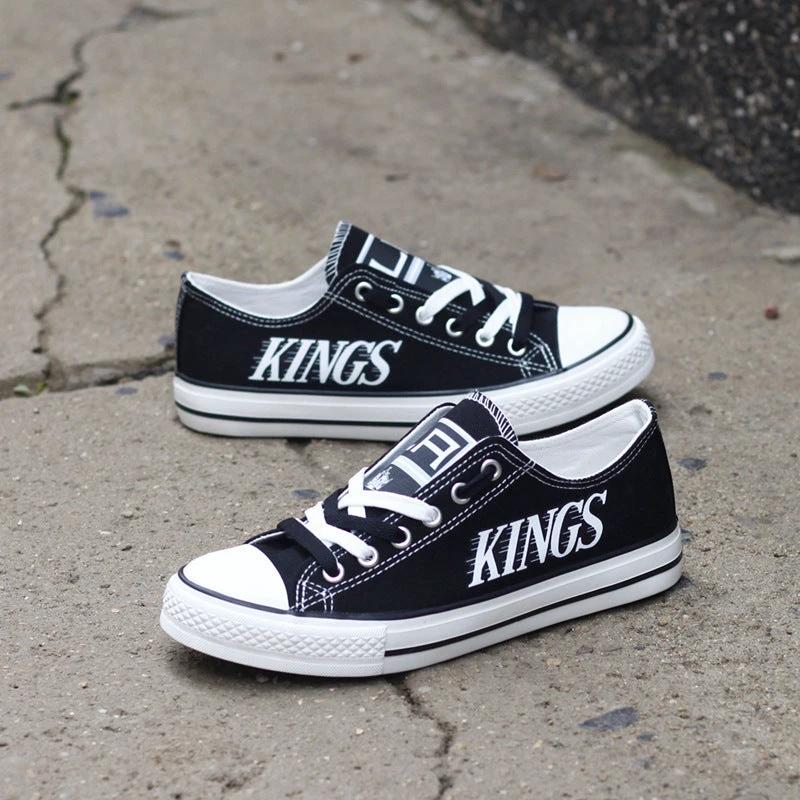 Los Angeles Kings Low Top Canvas Sport Sneakers Shoes For Men Women Fans by Crocs