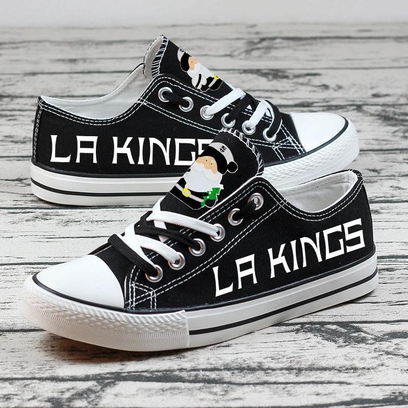 Los Angeles Kings Low Top Canvas Sport Sneakers Shoes For Men Women Fans by Crocs