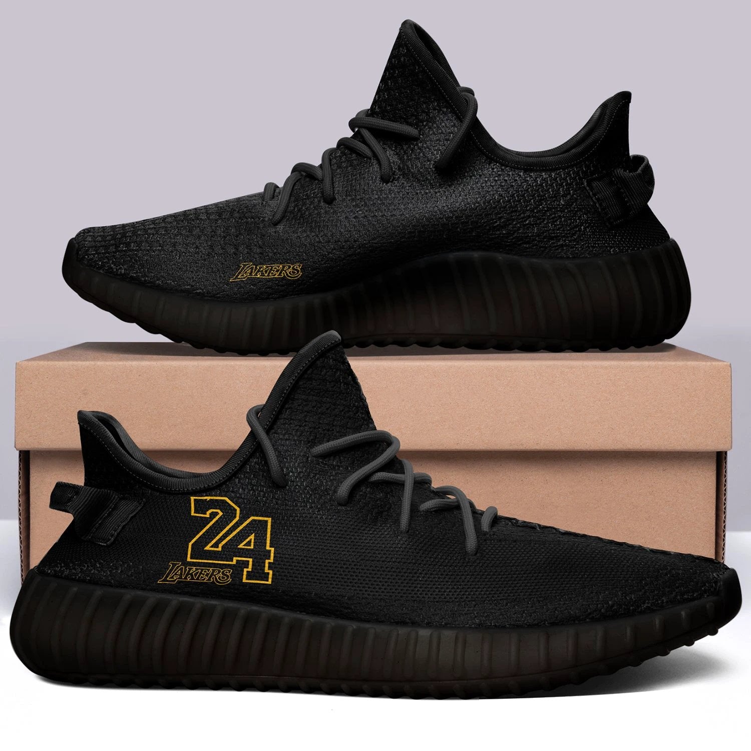 Los Angeles Lakers NBA 350v Yeezy Sneakers For Men Women Fans by Crocs