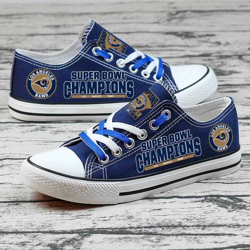 Los Angeles Chargers 1 Low Top Canvas Sport Sneakers Shoes For Men Women Fans by Crocs