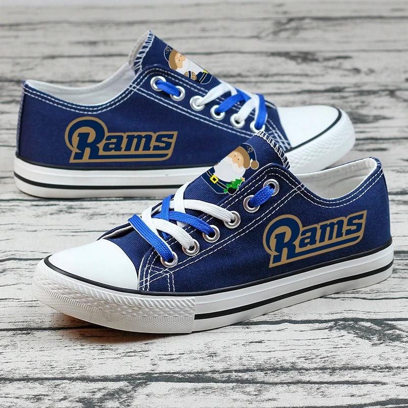 Los Angeles Chargers Low Top Canvas Sport Sneakers Shoes For Men Women Fans by Crocs