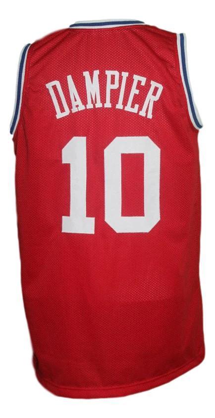 Louis Dampier Jersey #10 Aba East All Star Basketball Red by My store basketball