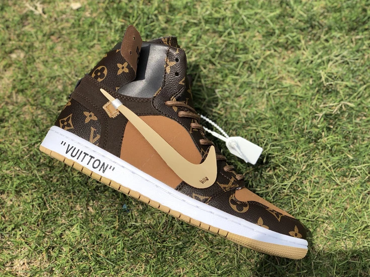Louis Vuitton x Off-White x Air Jordan 1 Retro High by Air Jordan